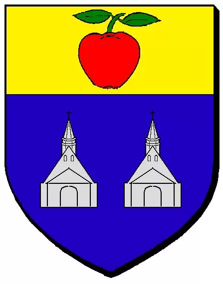 Blason Calleville-les-Deux-Églises