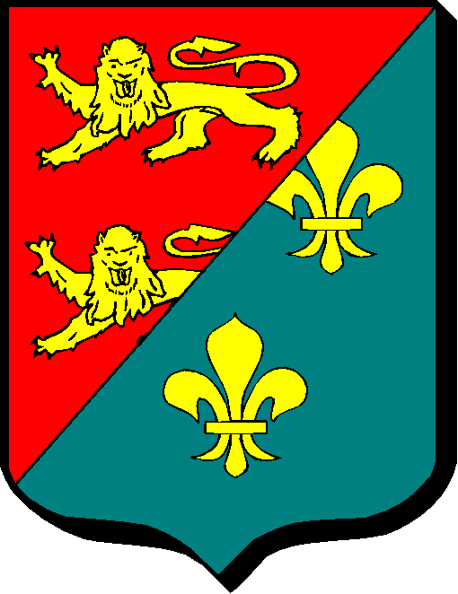 Blason Union des Cercles Généalogiques et Héraldiques de Normandie